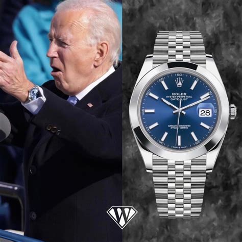 rolex bidden|watch joe Biden wear a datejust.